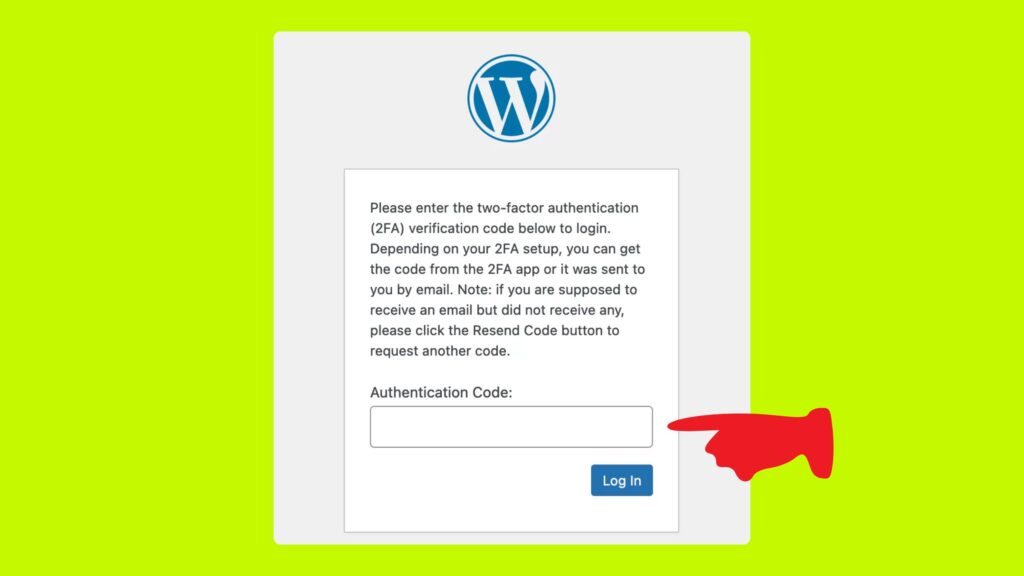 Enable Two Factor Authentication 2FA For WordPress